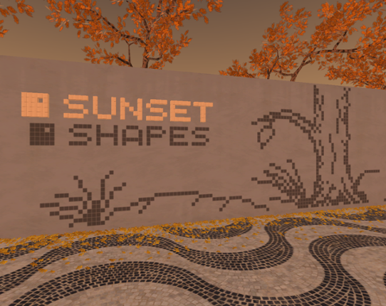Sunset Shapes Game Cover