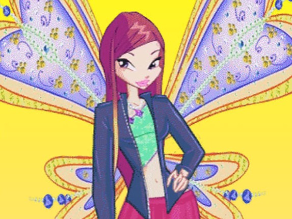 Winx Roxy Dressup Game Cover