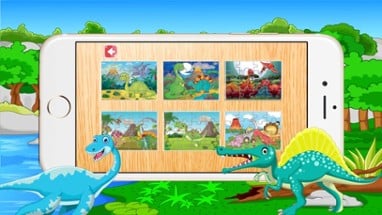 Dinosaur Jigsaw Puzzle Toddler Kids Dino Game Free Image