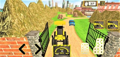 Heavy Excavator Crane : Mega City Road Construction Game Image