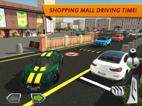 Shopping Mall Car Driving Image