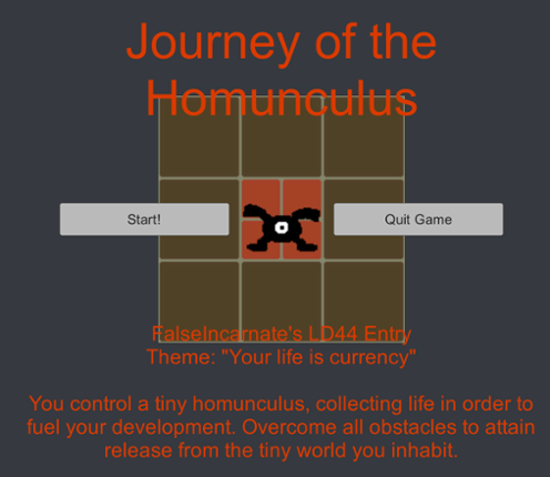Journey of the Homunculus Game Cover