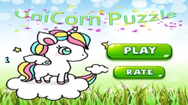 Unicorn Cute Puzzle - Party Image