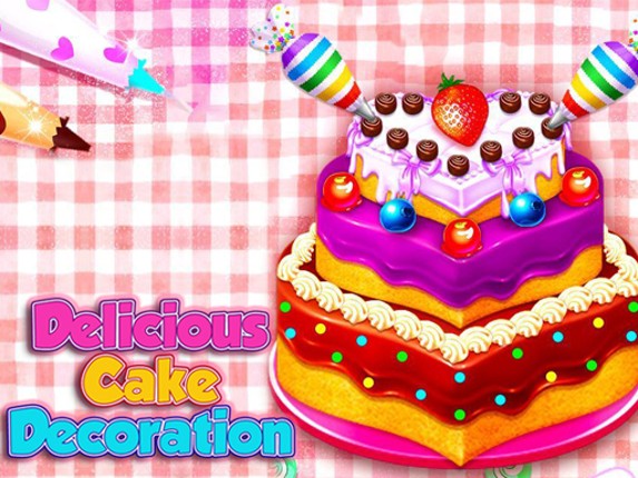 Delicious Cake Decoration Game Cover