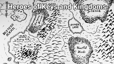Ludum Dare 55 - Heroes of Keys & Kingdoms Image