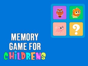 Memory Game for Childrens Image