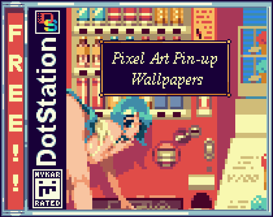 Pixel Art Pin-up Wallpapers Game Cover