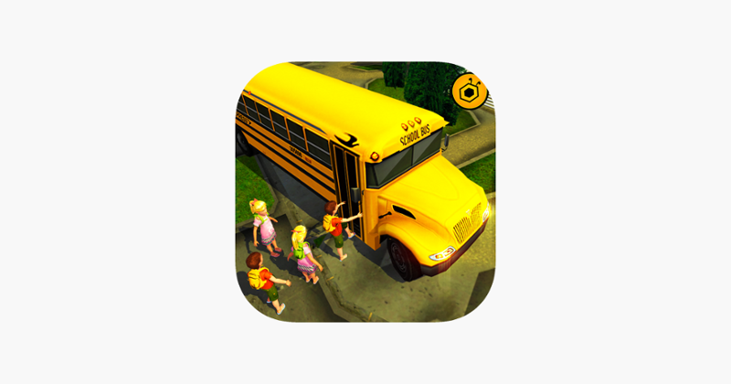 School bus driving 2023 Game Cover