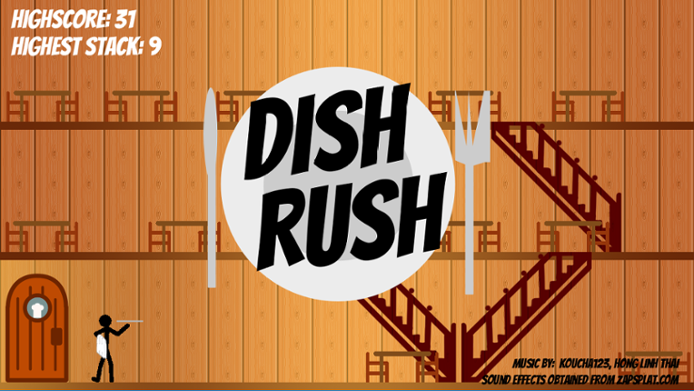 Dish Rush Game Cover