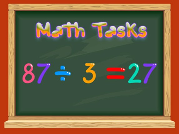 Math Tasks -True or False Game Cover