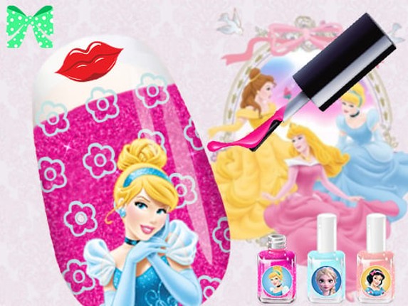 Princess Nail Salon Game Cover