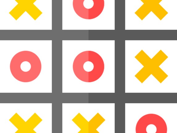 Tic Tac Toe Multiplayer:  X O Puzzle Board Game Game Cover
