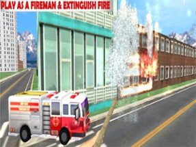 911 Emergency Rescue - Ambulance &amp; FireTruck Game Image