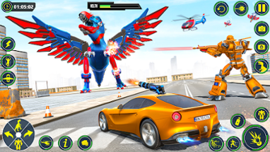 Dino Transform Robot Car Game Image