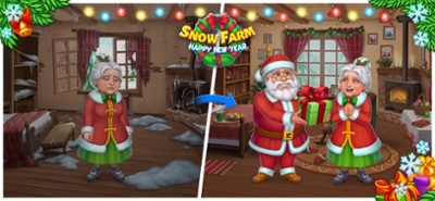New Year Farm of Santa Claus Image