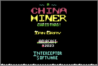 A China Miner Christmas (C64) Image