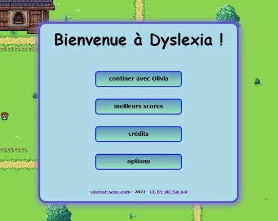 Bienvenue à Dyslexia Game Cover