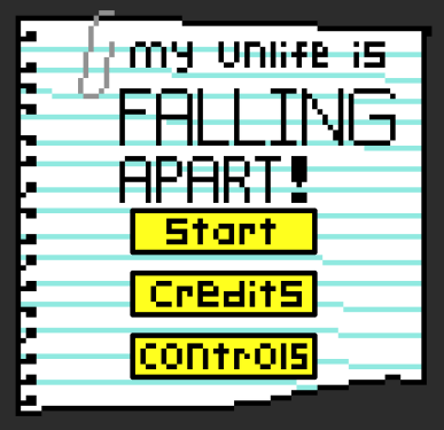 My Unlife is Falling Apart Game Cover