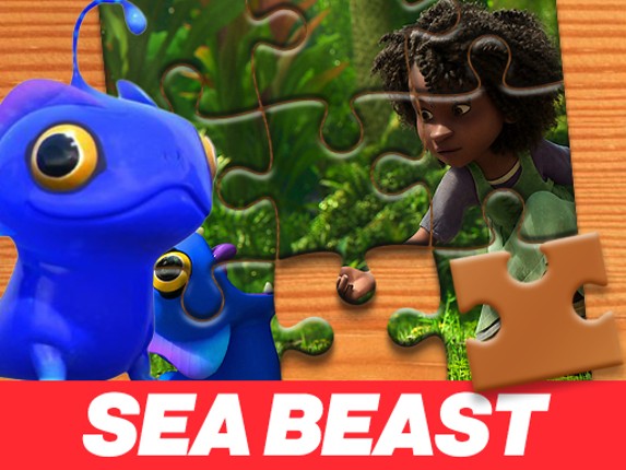 The Sea Beast Jigsaw Puzzle Game Cover