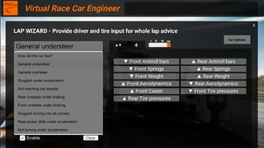 Virtual Race Car Engineer 2020 Image