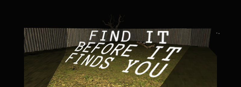 Find It Before It Finds You Game Cover