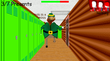 Elf Baldi's Basics in Christmas and presents Image