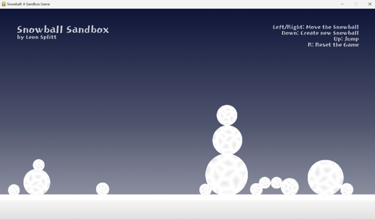 Snowball Sandbox Game Cover