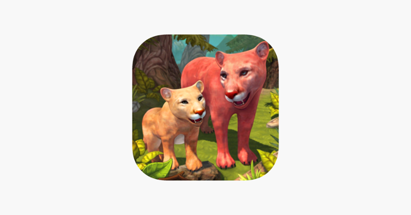 Cougar Family Sim Wild Forest Game Cover