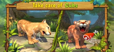 Cougar Family Sim Wild Forest Image