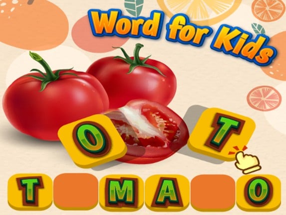 Fruits and Vegetables Word Game Cover