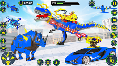 Dino Transform Robot Car Game Image