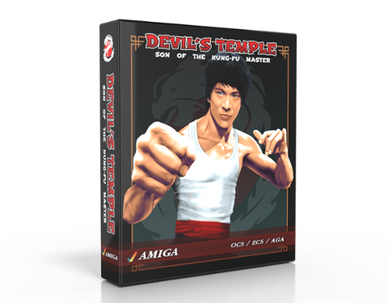 Devil's Temple - Son of the Kung Fu Master (CBM Amiga) Game Cover