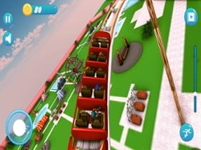 Water Slide: Amusement Park 3D Image