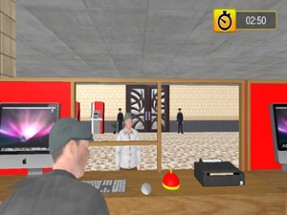City Bank Manager &amp; Cashier 3D Image