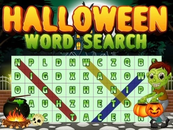 Halloween Words Search Game Cover