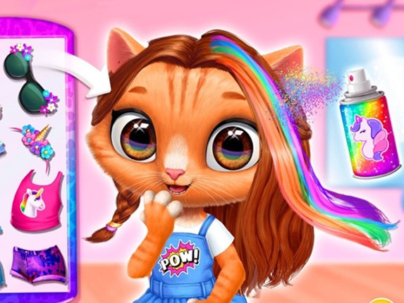 Kitty Animal Hair Salon Game Cover
