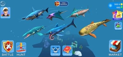 Sea Monster City - Battle Game Image