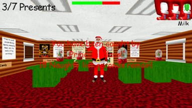 Elf Baldi's Basics in Christmas and presents Image