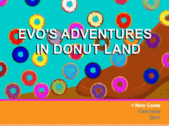 Evo's Adventures in Donut Land Game Cover