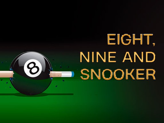 Nine, Eight and Snooker Game Cover