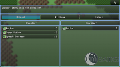 Storage System for RPG Maker MZ Image