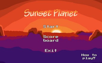 Sunset Planet Image