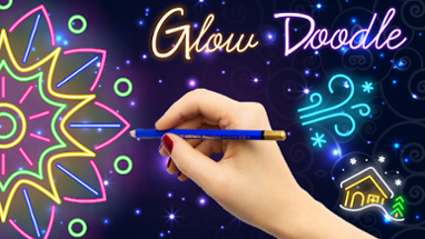 Glow Doodle Art - Color & Draw Image