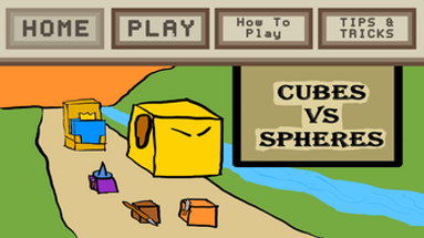 Cubes vs Spheres Image