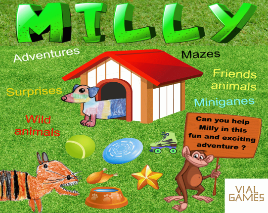 Milly the dog Game Cover