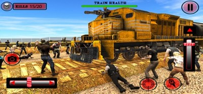 US Army Shooting Train Zombie Image