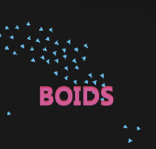 Boids simulation Image