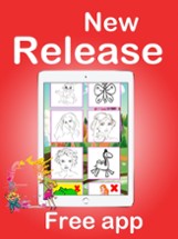 Girls Princess Coloring Pages Education Game Image