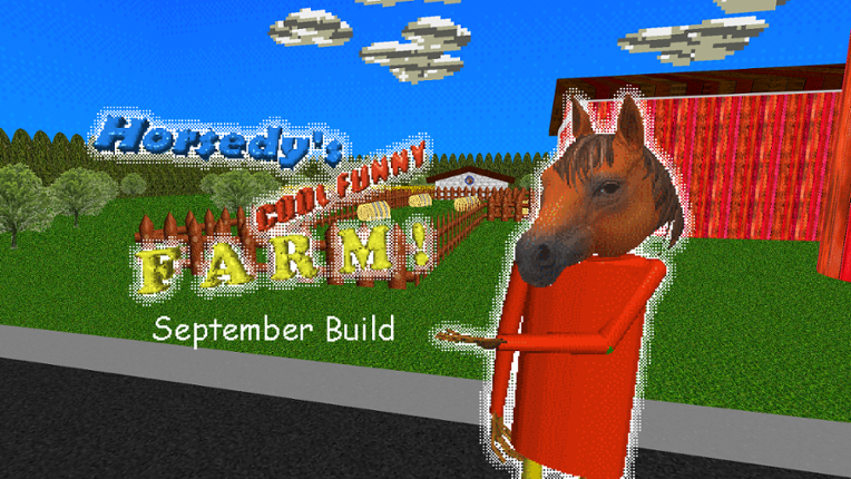 Horsedy's Cool Funny Farm: September Build Game Cover