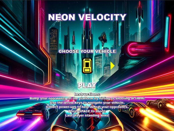 Neon Velocity Game Cover